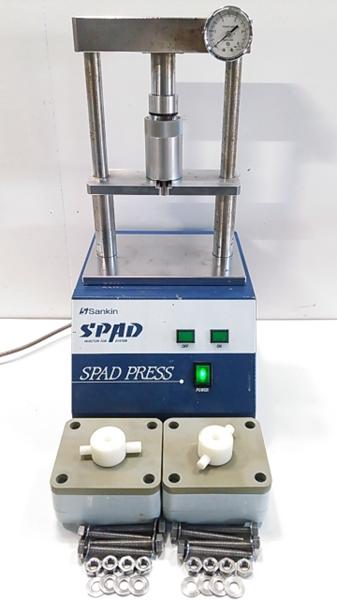ユーシン スパッドプレス 油圧プレス UAP-10 専用フラスコ2個付き 歯科 