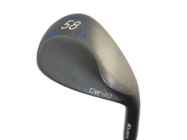 ■キャスコ■Dolphin Wedge DW-113 ブラック■58■S400■Dynamic Gold■中古■1円～