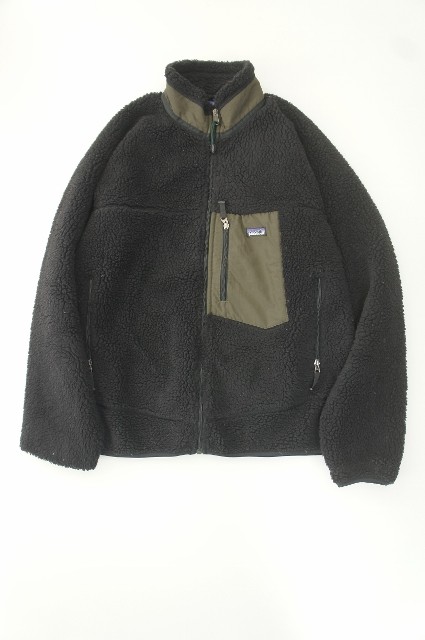 h6164【美品】*patagoniaパタゴニア*レトロX/フリースジャケット/ブラック/L