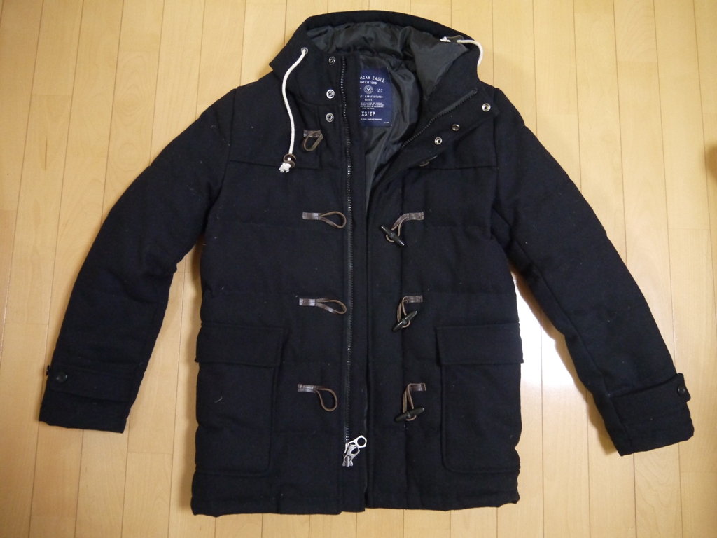 アメリカンイーグル　ダッフルコート　Ｓサイズ（表記ＸＳ）　ＵＳＥＤ品