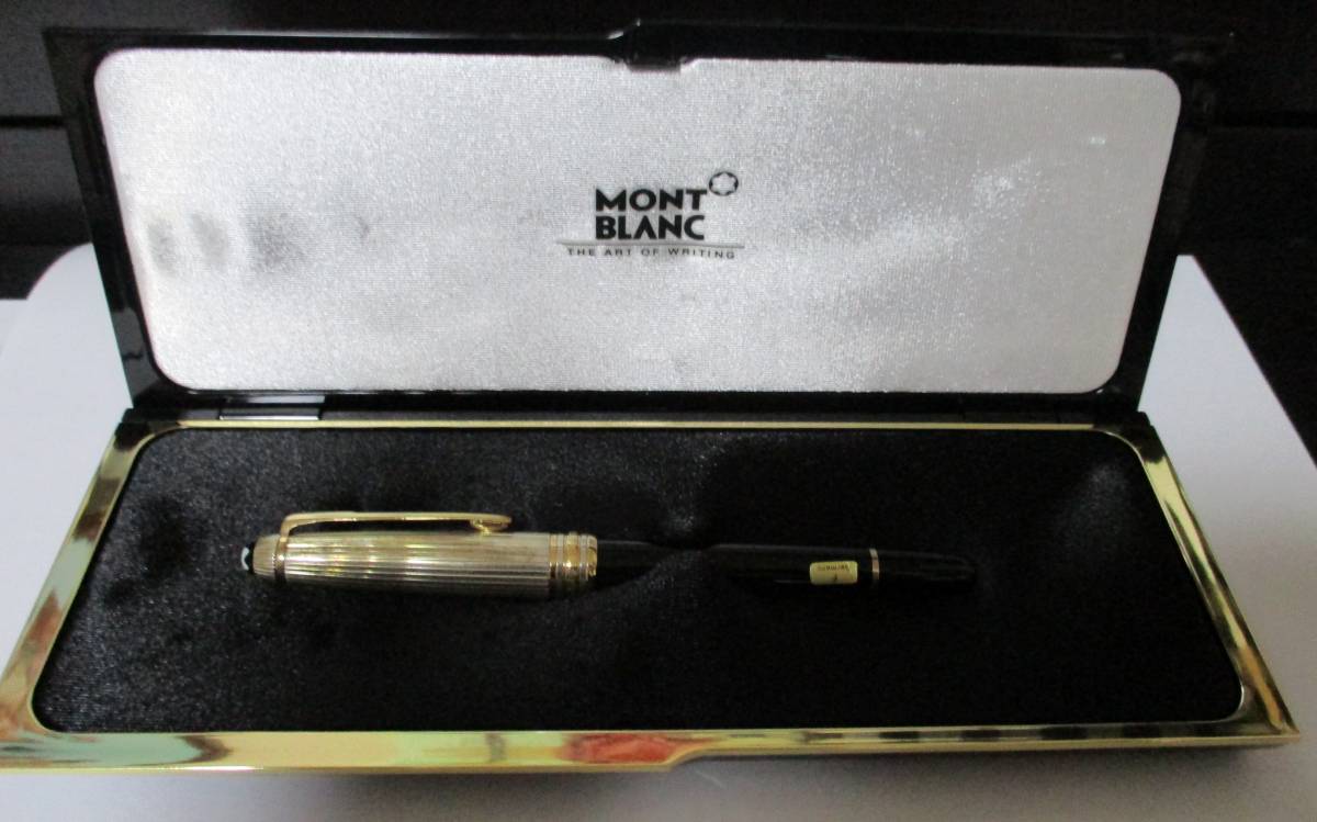 モンブラン【MONTBLANC】万年筆 MEISTERSTUCK ペン先18K 925