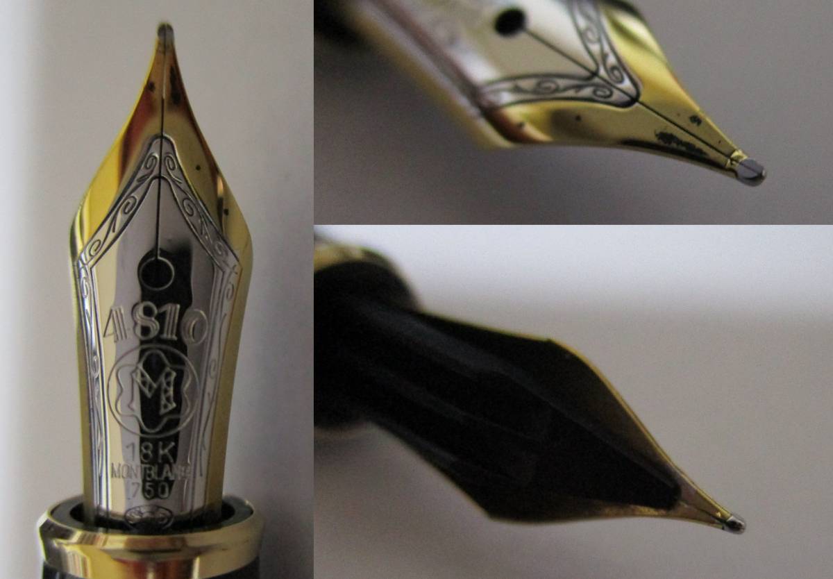 モンブラン【MONTBLANC】万年筆 MEISTERSTUCK ペン先18K 925