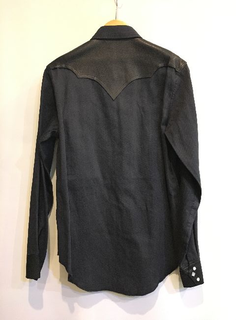 二子玉) サスクワッチファブリックス Sasquatchfabrix レザーコンビ 