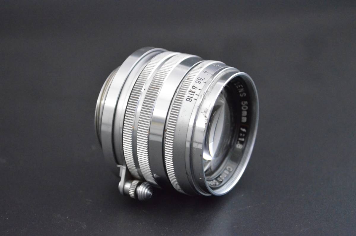 D241 Canon キヤノン 50mm F1.8 ライカ セレナー L39 Lマウント 単焦点 メタルレンズ レンジファインダー