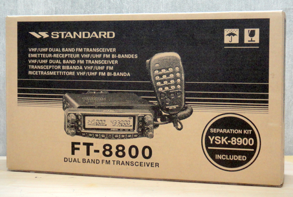 八重洲無線 FT-8800 STANDARD 公式通販 美品 八重洲/ヤエス STANDARD