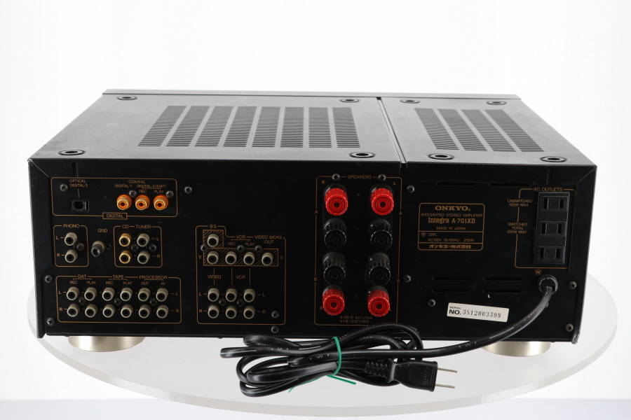 ONKYO Integra A-701XD ビデオ入力付きプリメインアンプ◇現状品