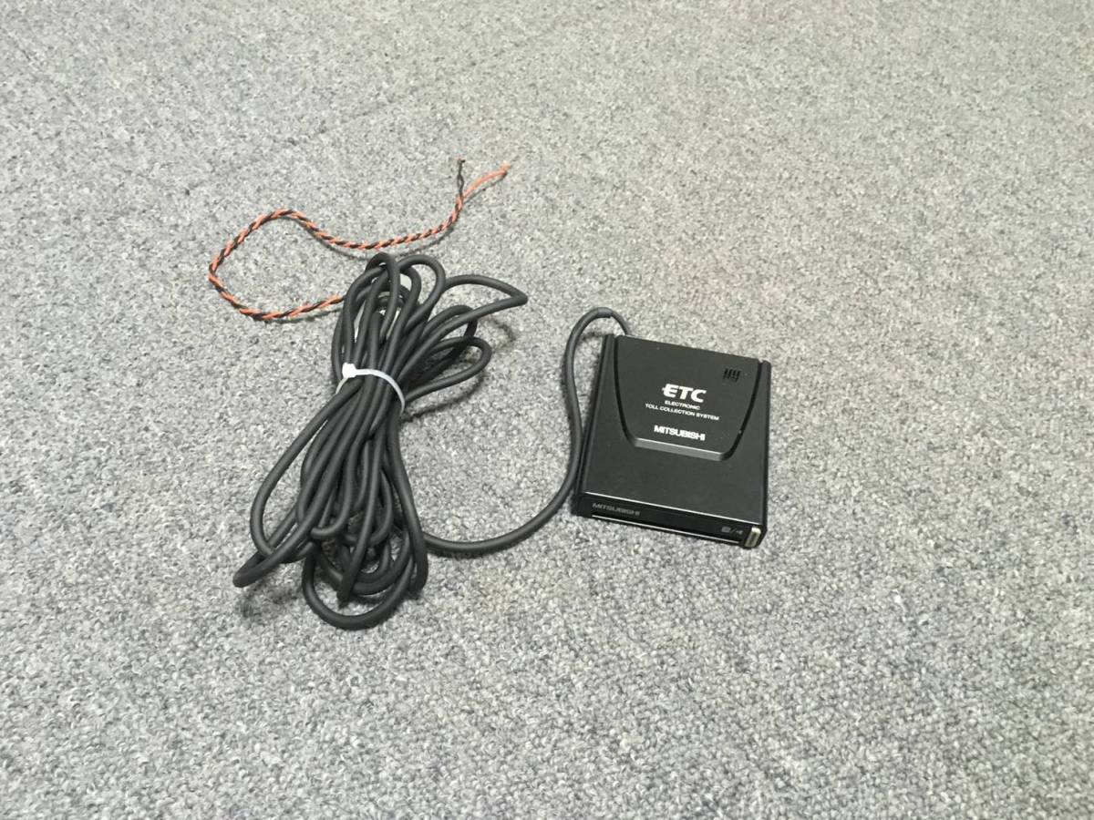 軽自動車 ETC ミツビシ EP-9U58V 音声案内 アンテナ一体型 軽登録 動作確認済 即決有