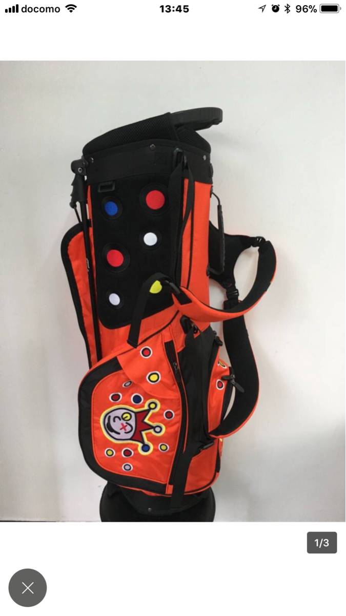 SCOTTY CAMERON キャディバッグ 黒⁄赤 限定品 SCOTTY CAMERON キャディ 