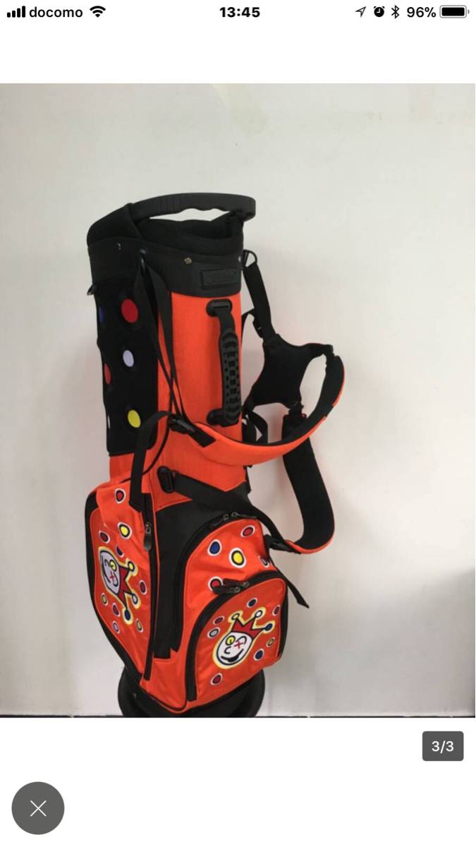 SCOTTY CAMERON キャディバッグ 黒⁄赤 限定品 SCOTTY CAMERON キャディ 