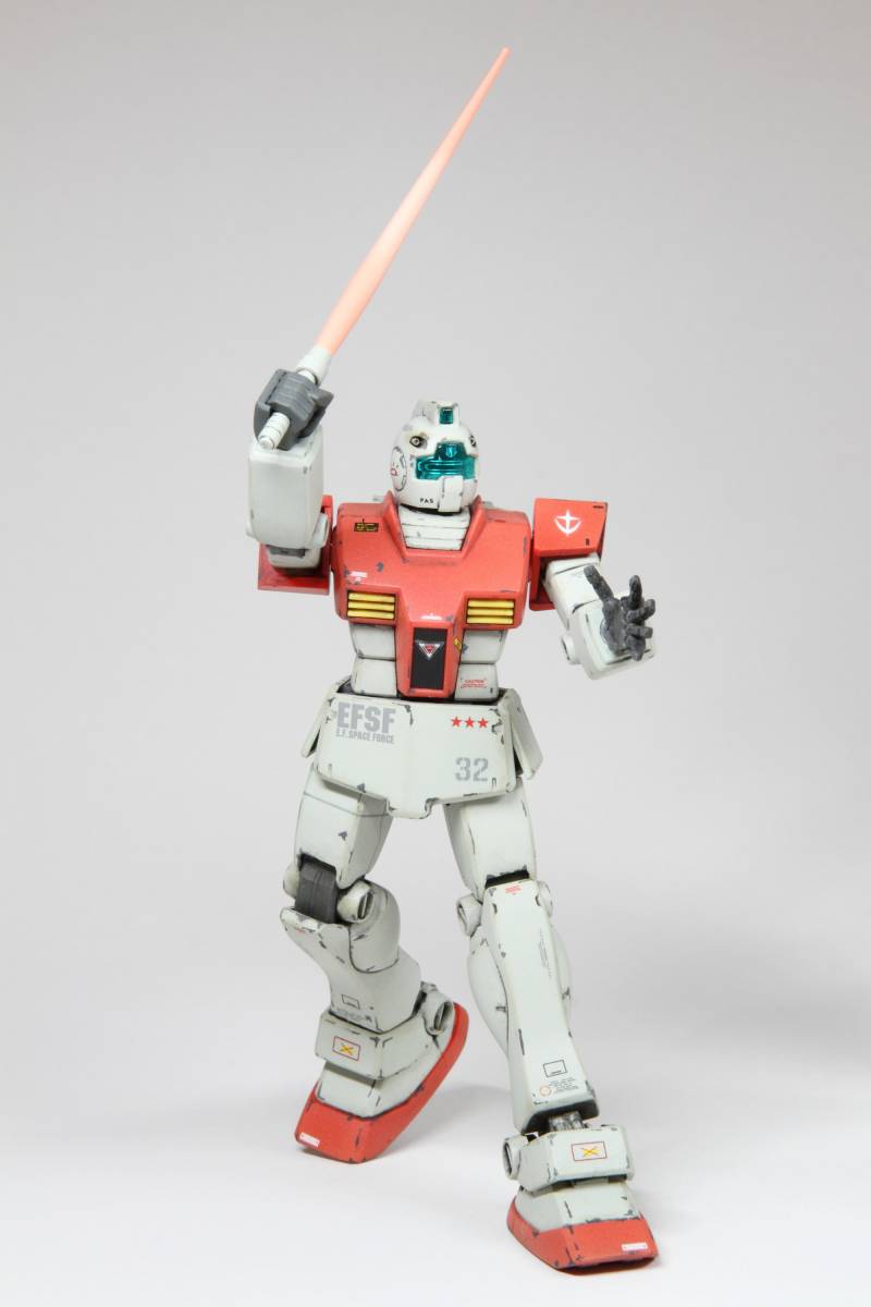 RGM-79 1⁄144 HGUC ジム ガンプラ HG 完成品 BANDAI ジャンク 塗装済み完成
