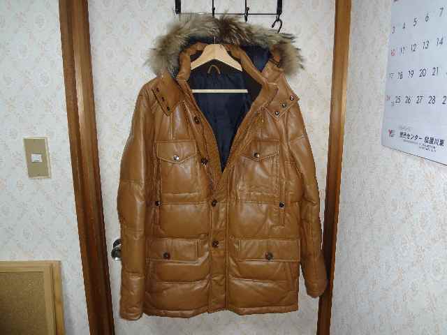  MALE ＆ Co 高級羊皮 ラムレザー ダウンジャケット キャメル色(XLサイズ以上)｜売買されたオークション情報、yahooの商品情報をアーカイブ公開 - オークファン XLサイズ以上