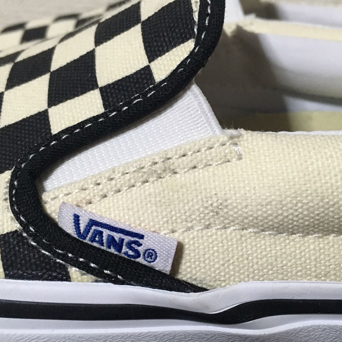 美品 VANS Slip on pro checkerboard ヴァンズ スリッポンプロ 