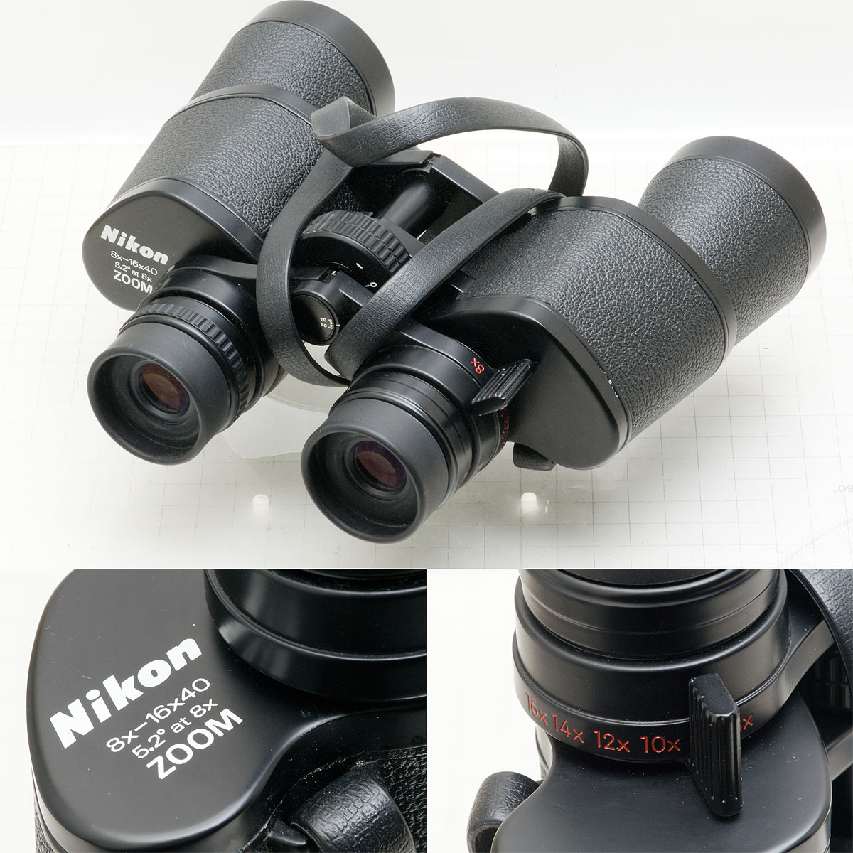 Nikon ZOOM 8x 8x-16x40 双眼鏡 5.2 At 5.2° ニコン made In Japan