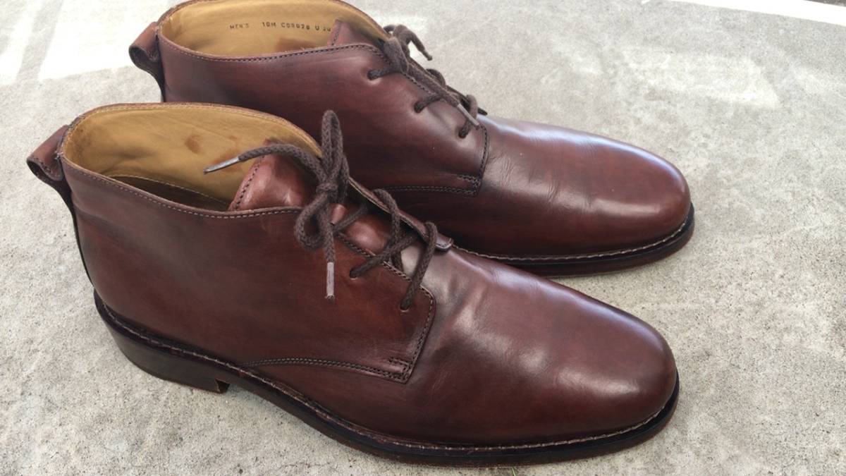 COLE HAAN(コール ハーン)　茶チャカブーツ
