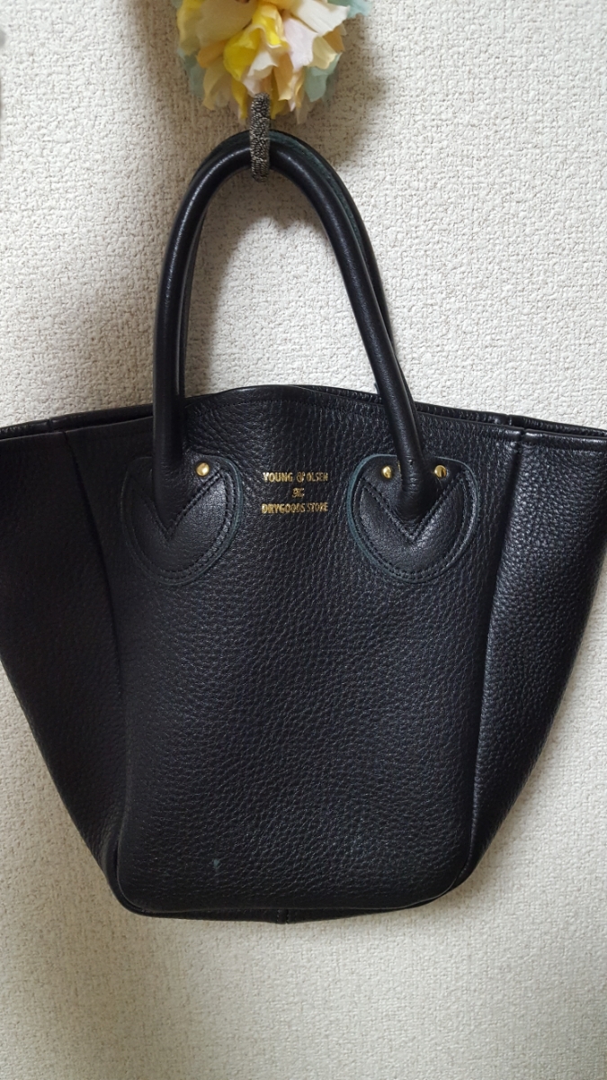 ヤング&オルセン　バッグ　PETITELATHER TOTE