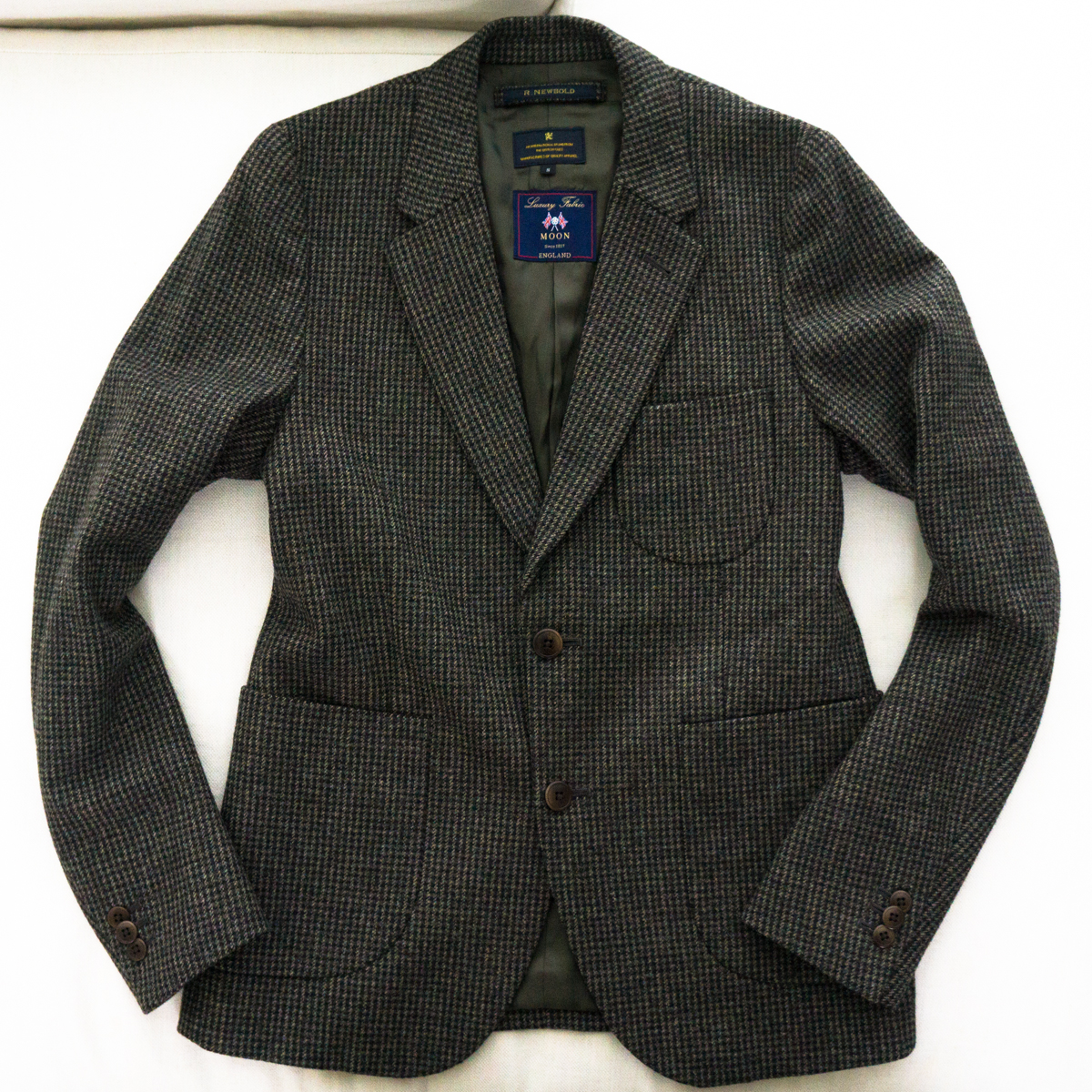 MOON R.NEWBOLD スリーピース ツイード S ☆ R.NEWBOLD MOON ツイード
