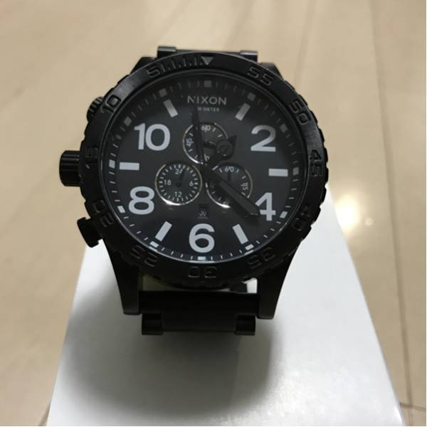 NIXON ニクソン 51-30 CHRONO BLACK 時計