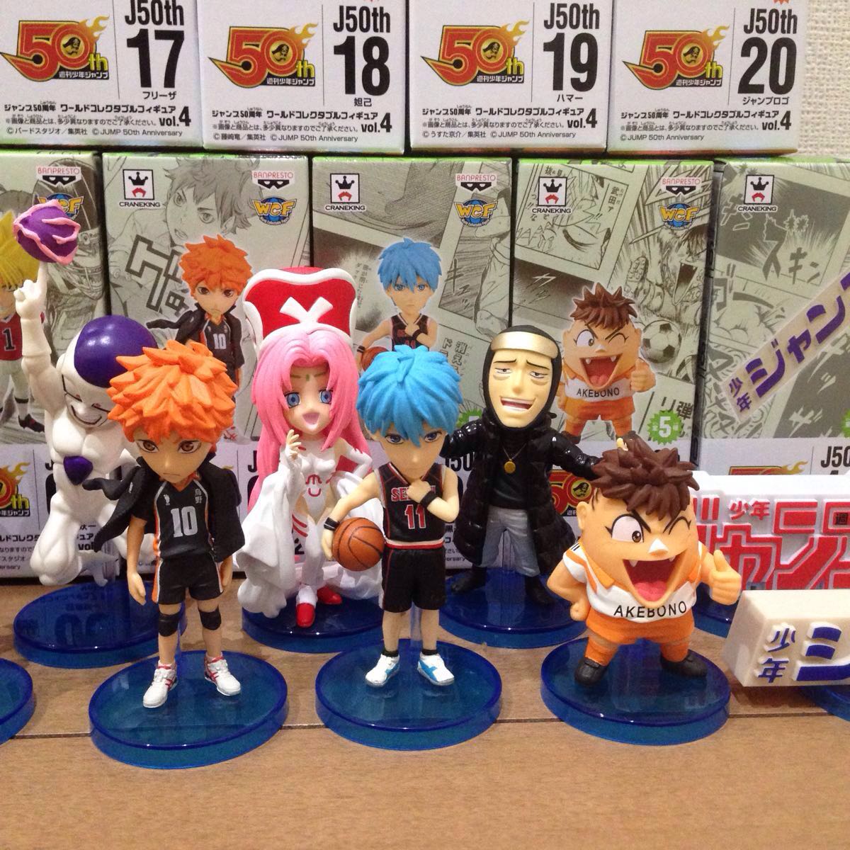 ジャンプ50周年 ワールドコレクタブルフィギュア コミック アニメ 売買されたオークション情報 Yahooの商品情報をアーカイブ公開 オークファン Aucfan Com