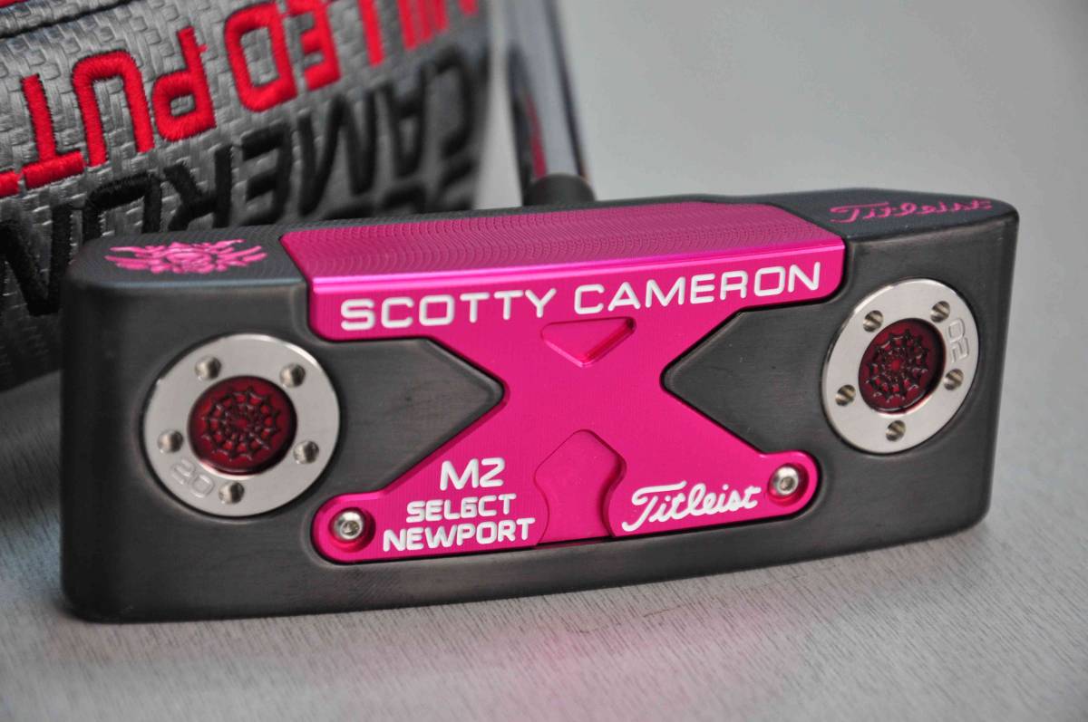 スコッティキャメロン ニューポート2 希少なピンクカスタム Scotty