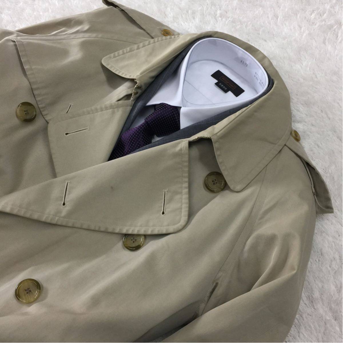 ベルト類完備✨️バーバリーロンドン ハニーベージュ トレンチコート L