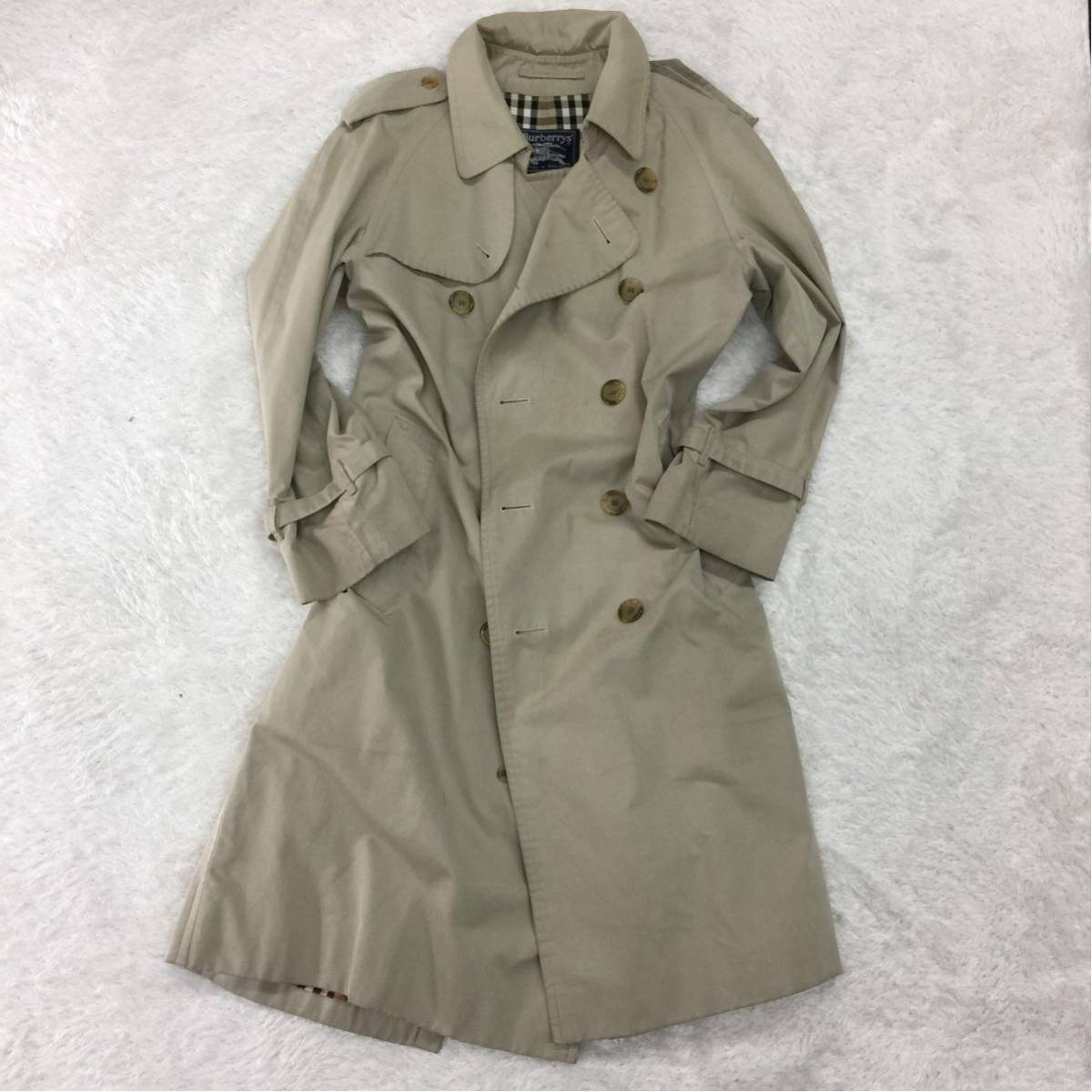 ベルト類完備✨️バーバリーロンドン ハニーベージュ トレンチコート L