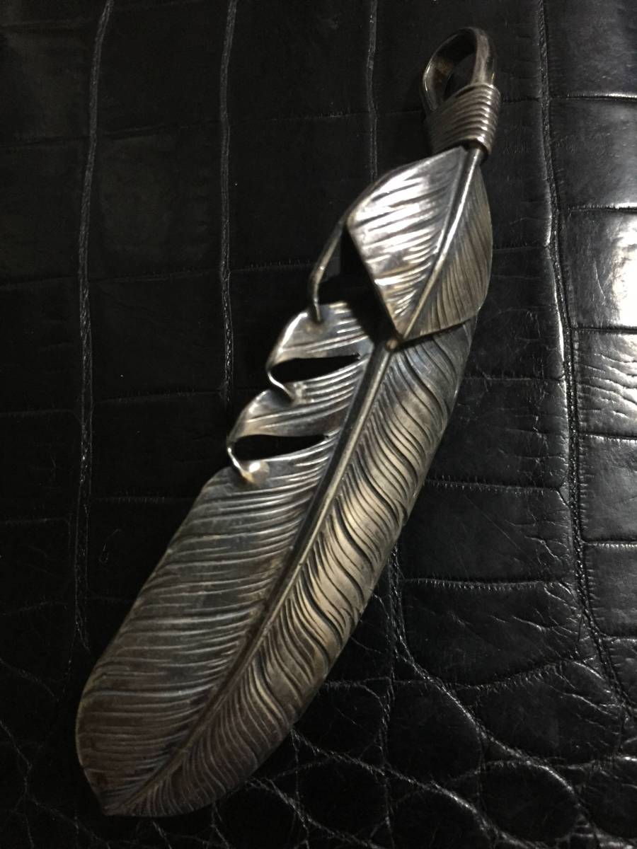 希少！初期 lynch silversmith フェザー リンチ シルバースミス 検