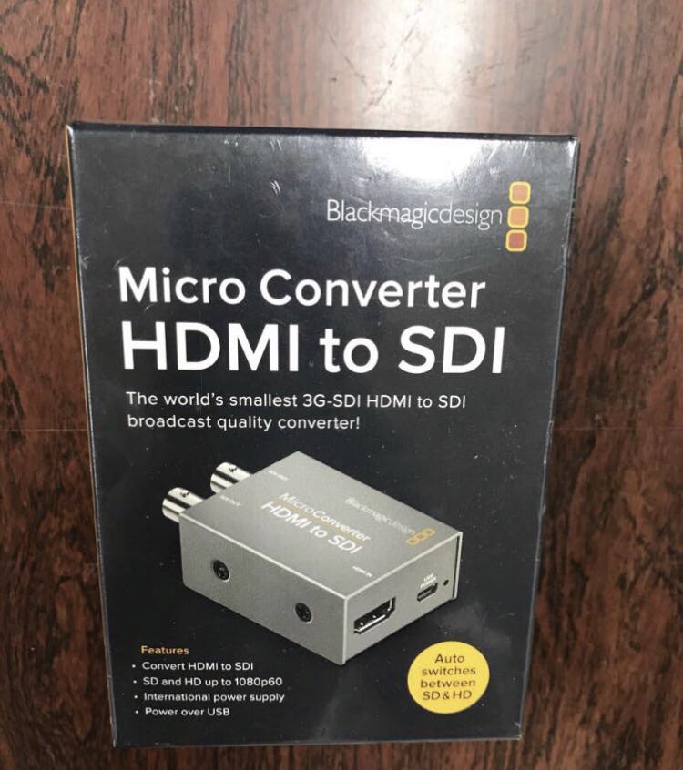 テレビ・映像機器 【新品未使用】Micro SDI to HDMI コンバーター 6個