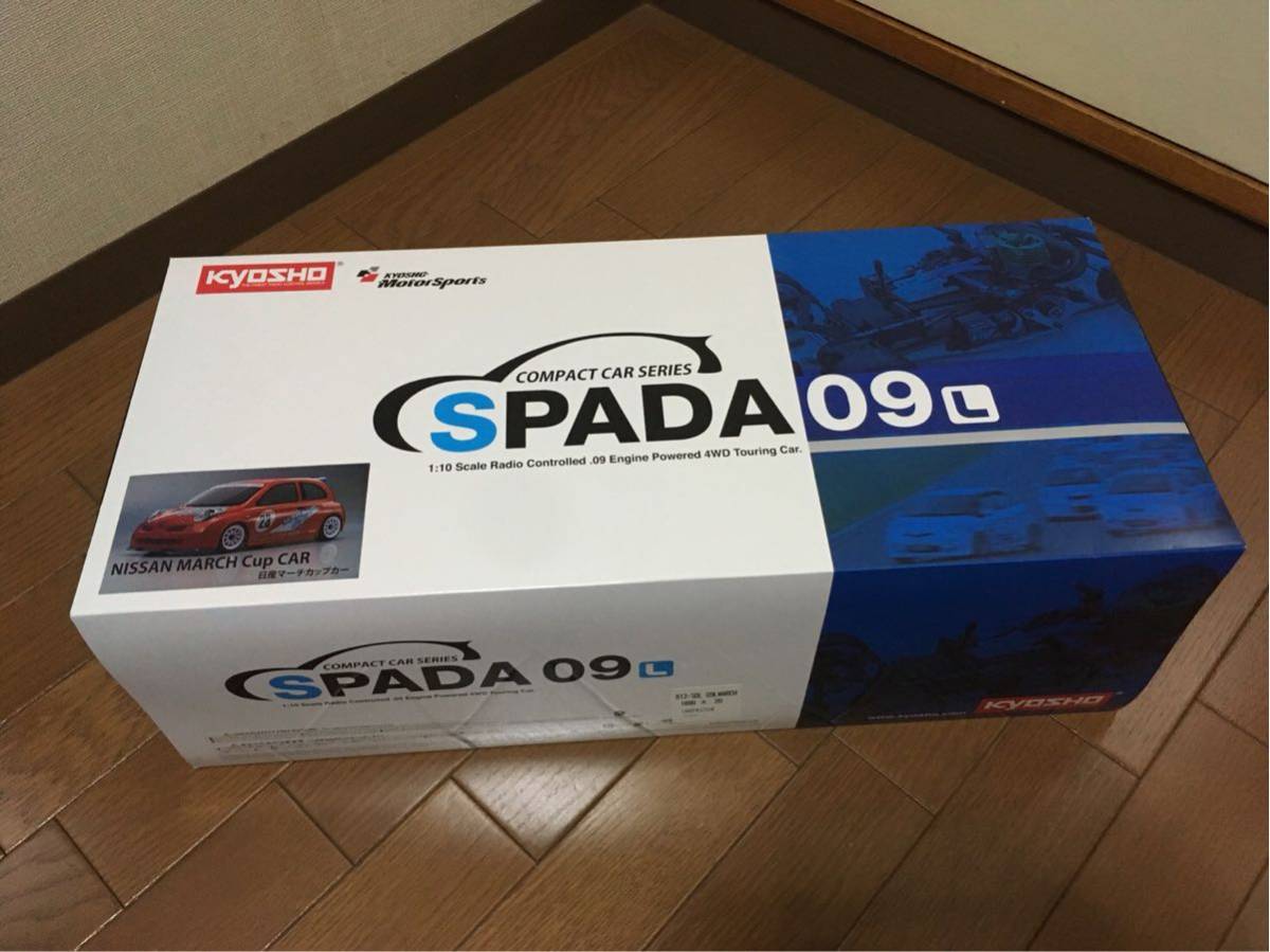 京商 NISSAN MARCH CUP CAR ボディ SPADA 09L 日産マーチカップカー