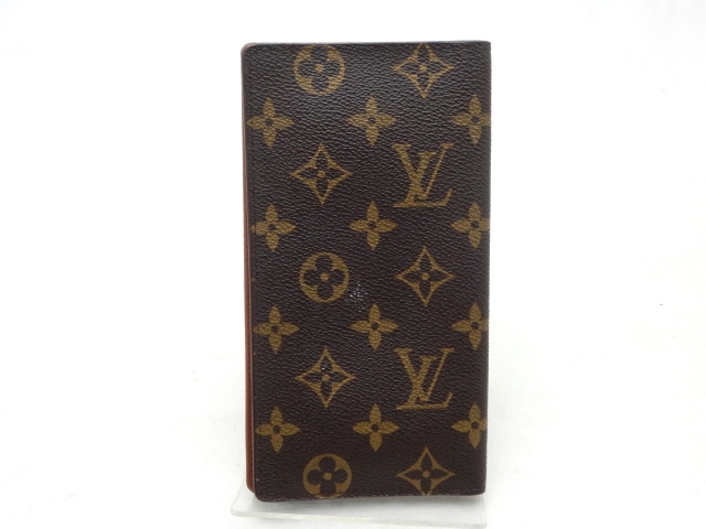 【大黒屋02】ルイ・ヴィトン　モノグラム　ポルトカルトクレディ　長札入れ　Ｍ60825