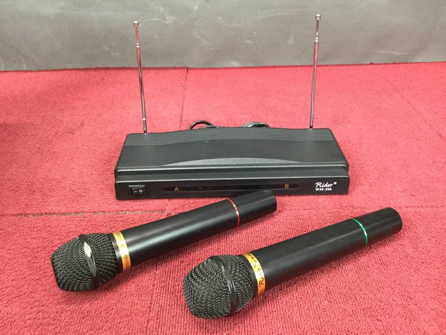 Rider WM-306 ワイヤレスマイクセット★現状品_1