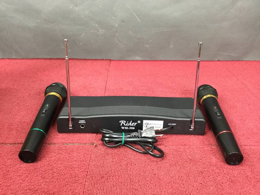 Rider WM-306 ワイヤレスマイクセット★現状品_3