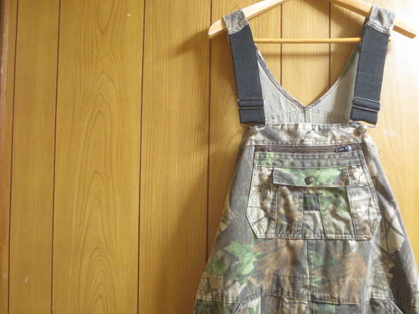 LIBERTY リアルツリー カモフラ カーゴ オーバーオール W40 W102cm 迷彩 ワーク Realtree 雰囲気系 レア 希少 USA古着