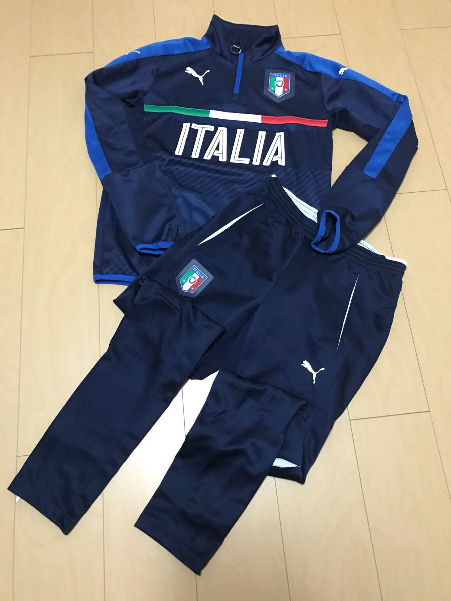PUMA イタリア代表　Sサイズ　ジャージ上下 PUMA サッカー イタリア代表 ジャージ上下 インポートS