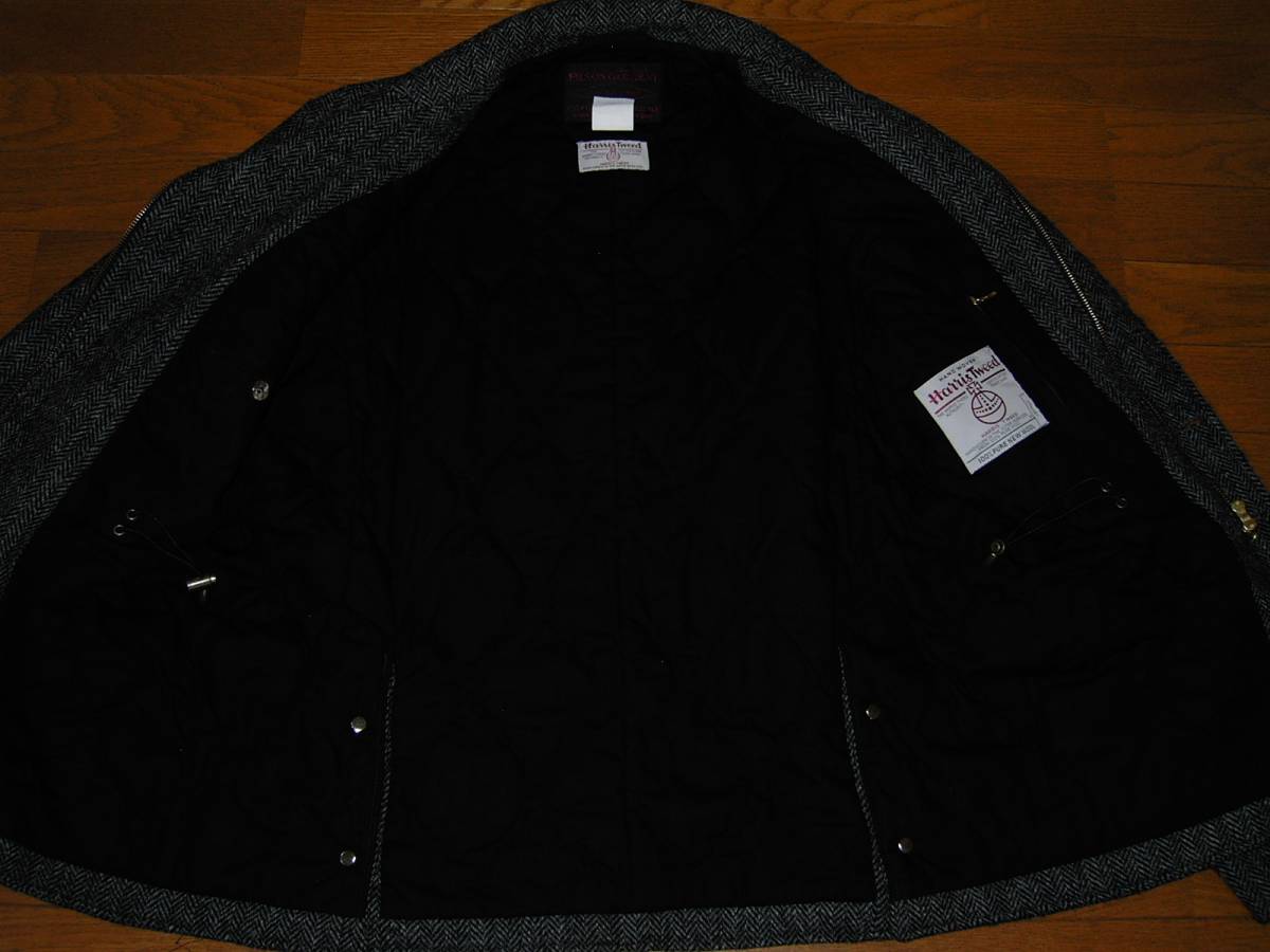 希少 イタリー製 フィルソン×ハリスツイード FILSON ITALY BLACK LABEL 