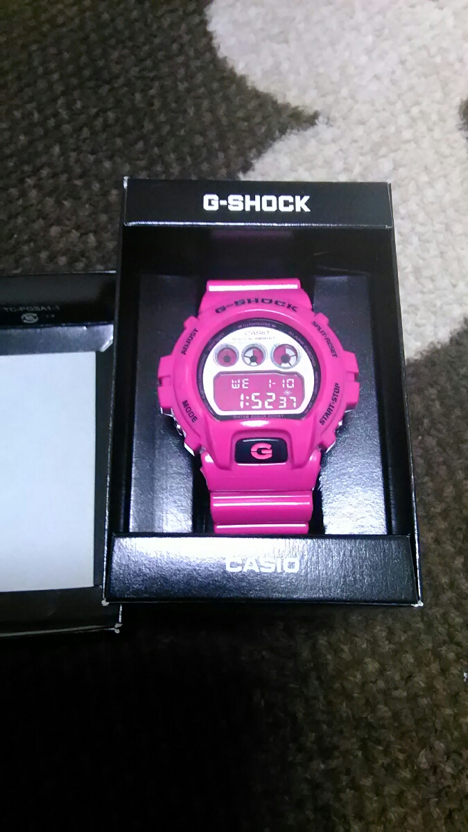 G-SHOCK DW-6900CS クレイジーカラーズ ピンク 中古 【公式通販】