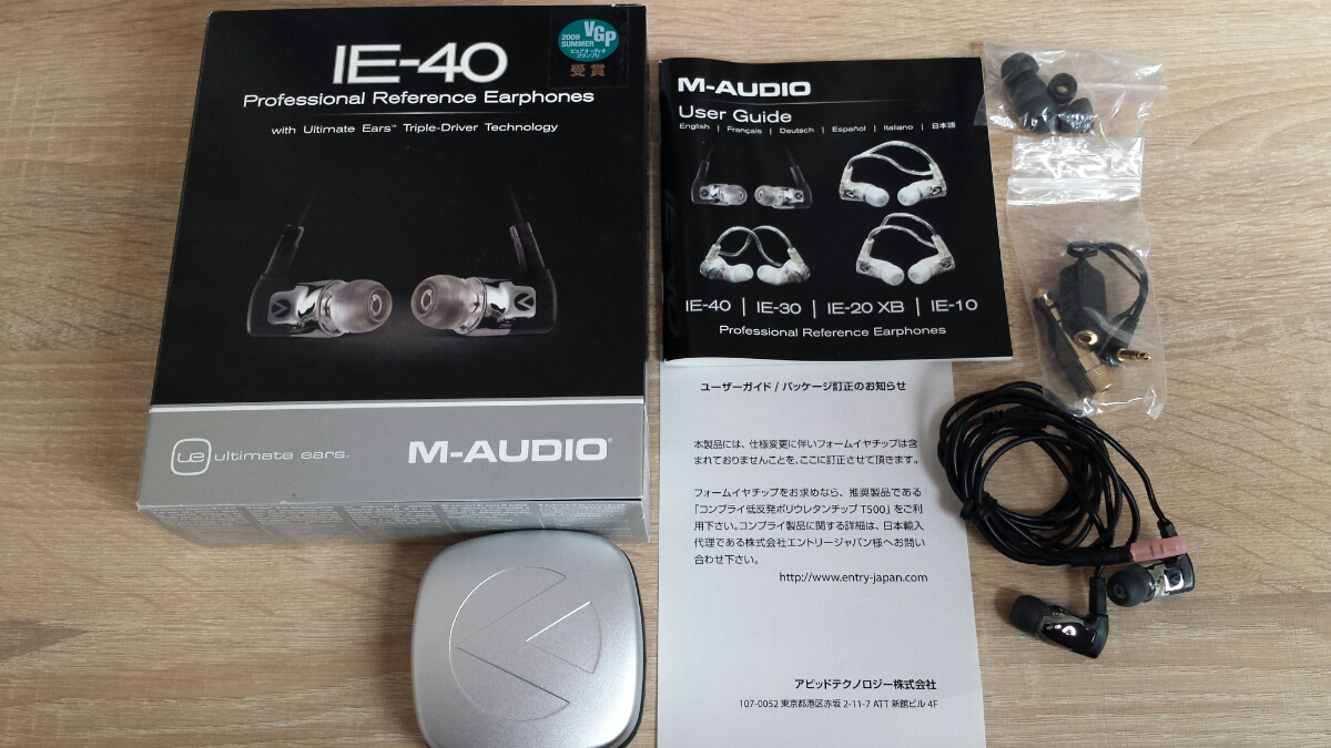 極美品】M-AUDIO IE-40 (10pro)【送料無料】 【公式通販】