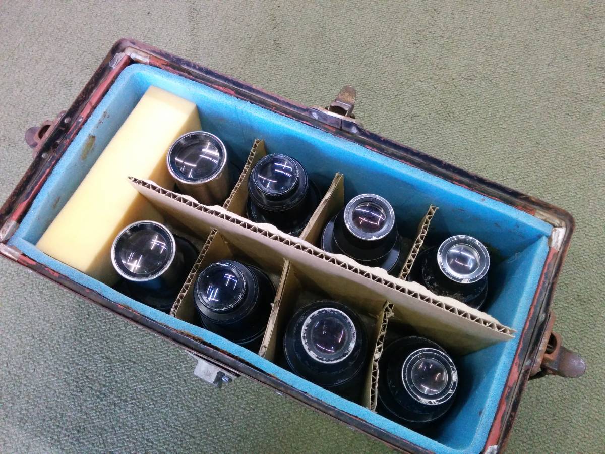 映写機　35ミリ　レンズ　骨董品③ 35mm 映写機 レンズ 8本 中古 【公式通販】