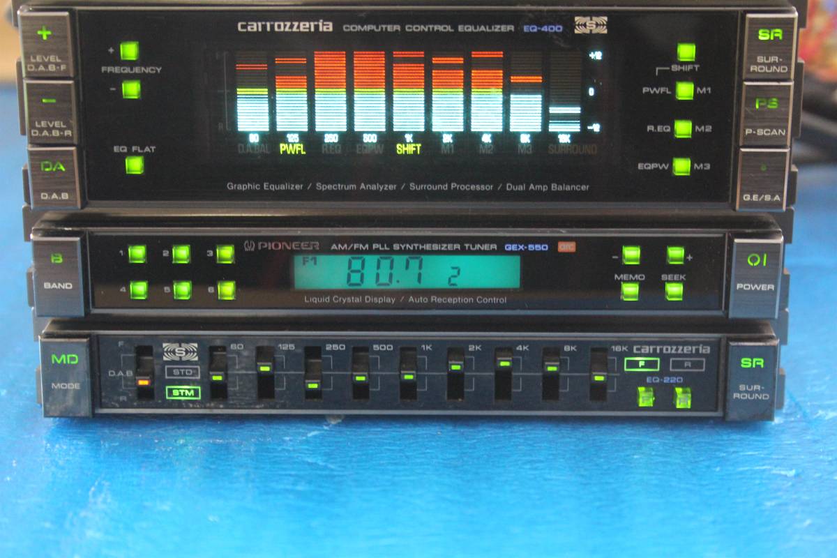 Pioneer GEX-90当時物 ロンサムカーボーイ カーステレオチューナー パイオニアPIONEERロンサム カーボーイ チューナーGEX-90 み 訳あり 旧