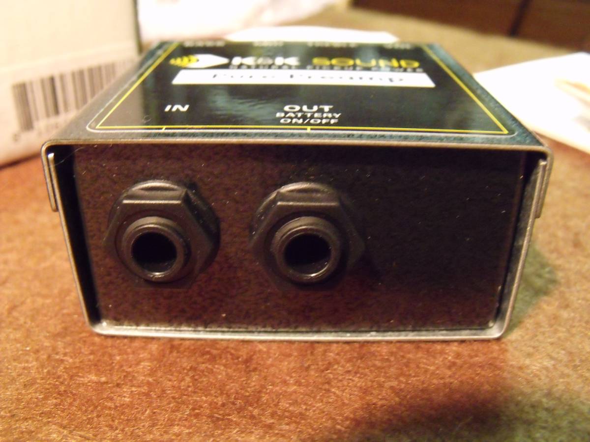 K&K Sound Pure Preamp アコーステックギター用プリアンプ K&K