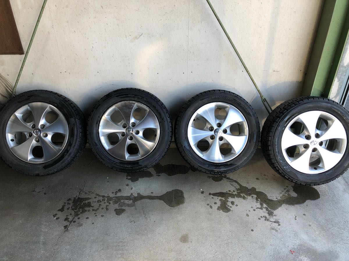 【新品，高品質】 アルファードV 10後期 純正アルミホイール スタッドレス付き(純正品)｜売買されたオークション情報、yahooの商品情報をアーカイブ公開 - オークファン 5穴