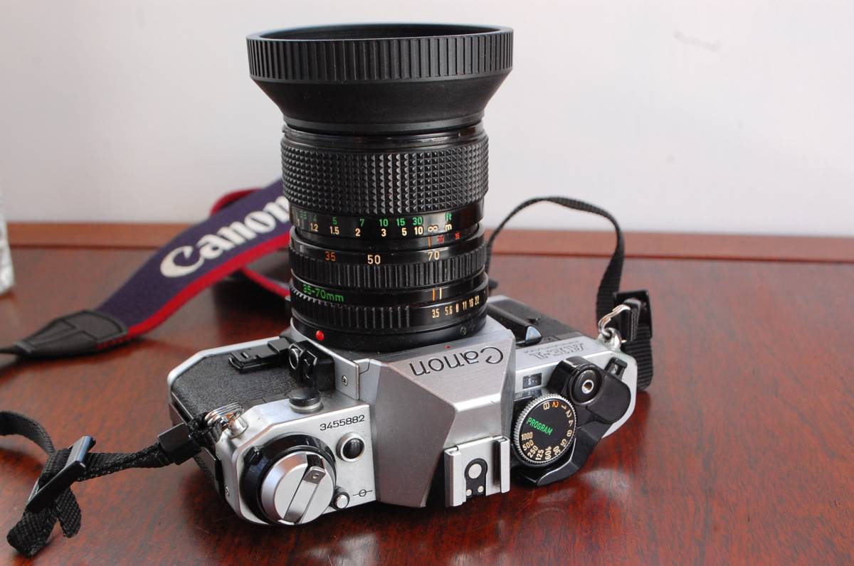 CANON キャノン フィルム 一眼レフ カメラ AE-1 レンズ付 LENS FD 35