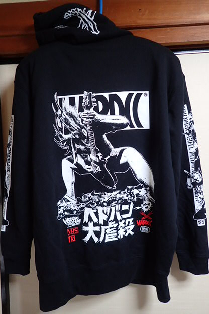 マキシマムザホルモン ヘドバン大虐殺パーカー XXL 【公式通販】