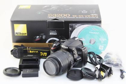 【限定セール，本物保証】 A Nikon ニコン D3200 ボディ AF-S 18-55mm レンズ 元箱(ニコン)｜売買されたオークション情報、yahooの商品情報をアーカイブ公開 - オークファン ニコン
