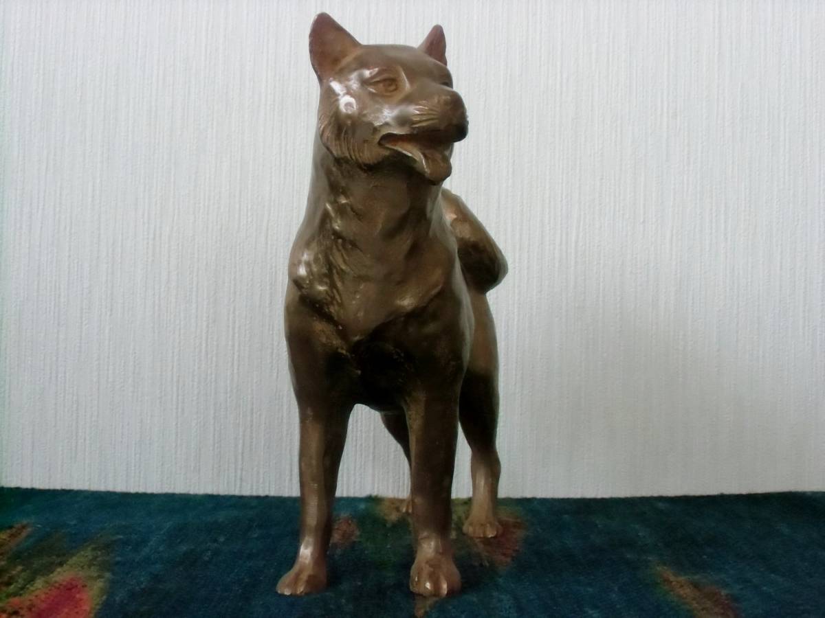 犬 - ⑪金属美術工芸品 銅製 置物(銅製)の中古品・新品・未 -犬 2026