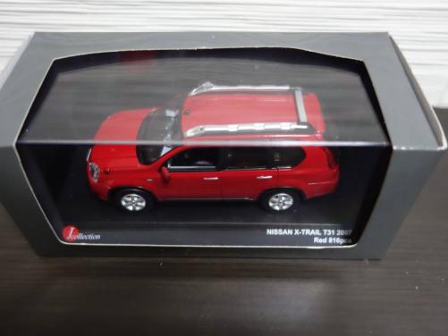1/43 日産 X-TRAIL エクストレイル T31 2007年モデル レッド J-Collection ★816台限定