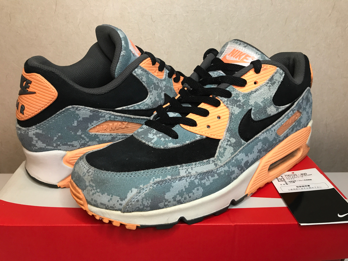 即決】29cm NIKE AIR MAX 90 PRM ATMOS DIGICAMO デジカモ 迷彩 us11