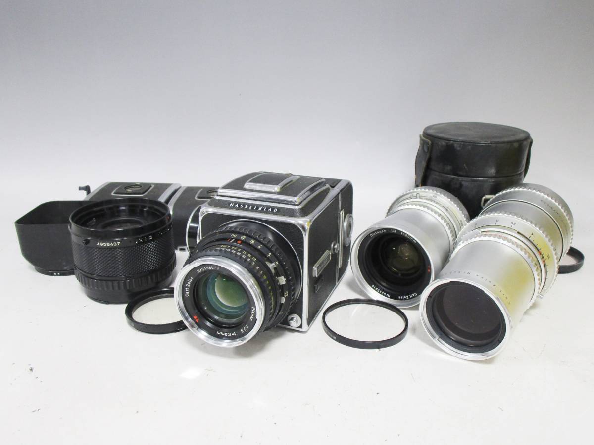  14/86-12 HASSELBLAD ハッセルブラッド 500C/M 中判カメラ レンズ セット 1:3.5 f=100㎜ 1:4 f=50㎜ 1:3.6 f=250㎜ 付属品付き(ハッセルブラッド)｜売買されたオークション情報、yahooの商品情報をアーカイブ 中判