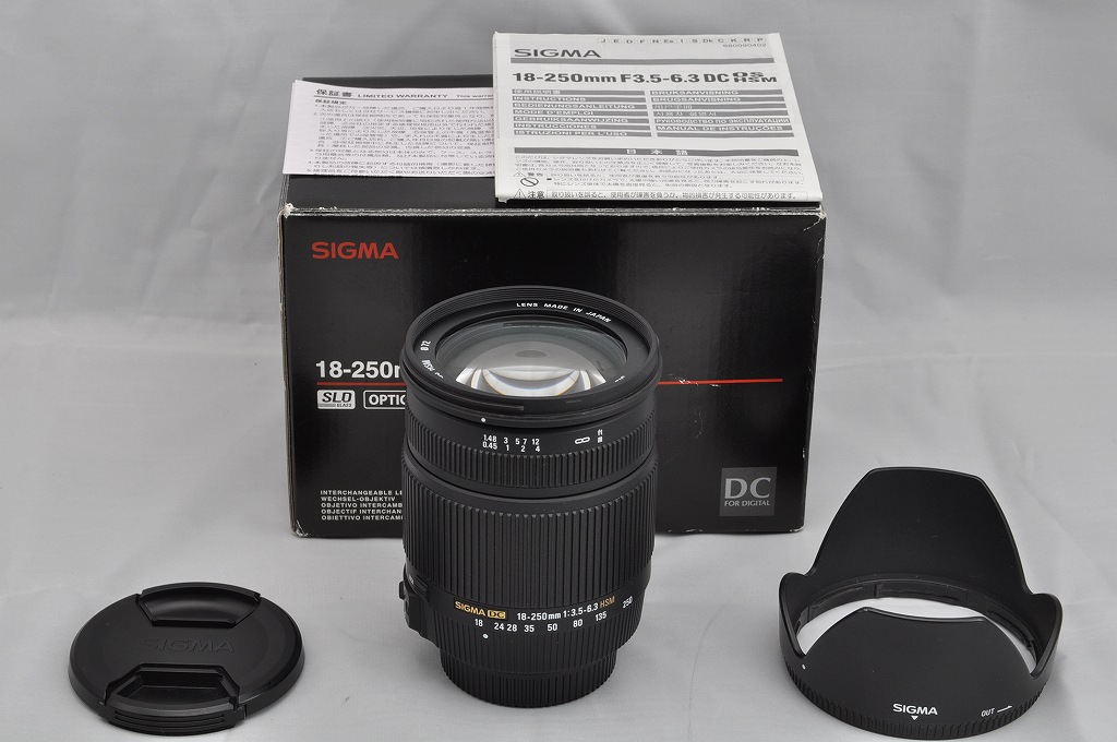 ☆超美品☆SIGMA シグマ 18-250mm F3.5-6.3 DC OS HSM Nikon ニコン用