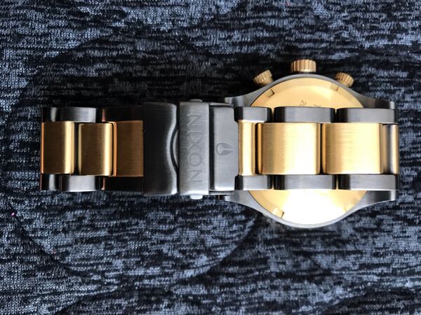 42-20 NIXON ニクソン クロノ THE42-20 箱有り -「nixon Yahoo