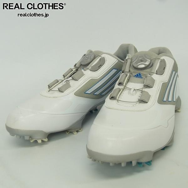 adidas/アディダス ゴルフシューズ adizero one/アディゼロ ワン BOA Q46694 25.5cm ホワイト /UP8